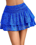 2025 Anti-Permeable Multi-Layer Cake Stacked Short Skirt Hot Trousers Hot Girl Sexy Fashion Lace Skirt Sexy Skirt HZ1208