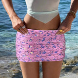 2025 Fashion Bead Short Skirt Sexy Babes Hip Skirt Squint Club HZ1208