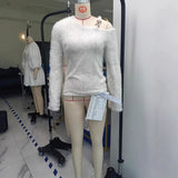 Metal Buckle Buckle Shoulder Coat Bottom Shirt Female Senior Sense Of New Fashion HZ1208