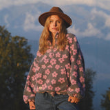 Striped Knitted Cardigan Collar Zipper Retro Sports Rice White Hit Red High Street Burst Autumn HZ1208