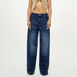 High Street Color Double Hat Design Letter Hooded Cardigan Autumn And Winter Loose Y2K Sweater Set HZ1208